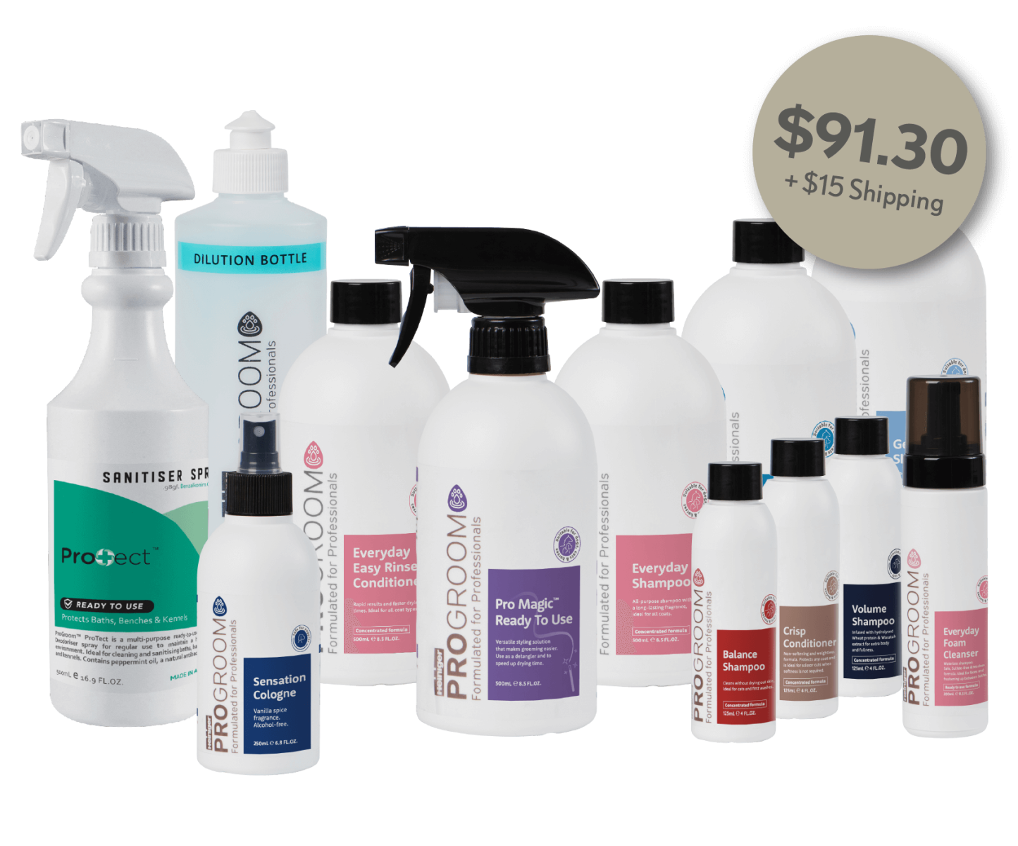 Progroom shampoo sale